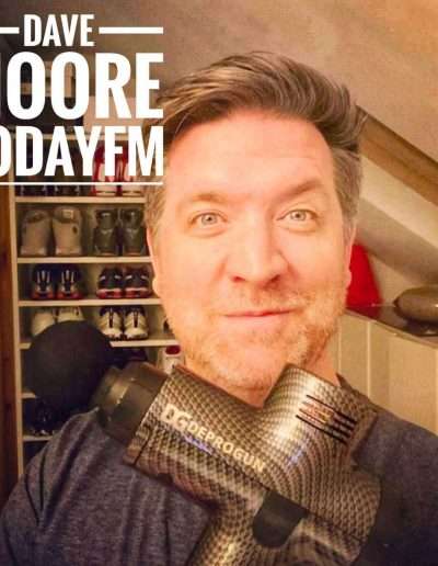 Dave Moore Todayfm Deprogun massage gun