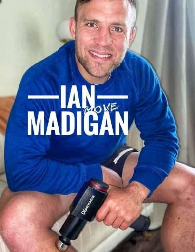 Ian Madigan Rugby Deprogun DG Elite Massage gun