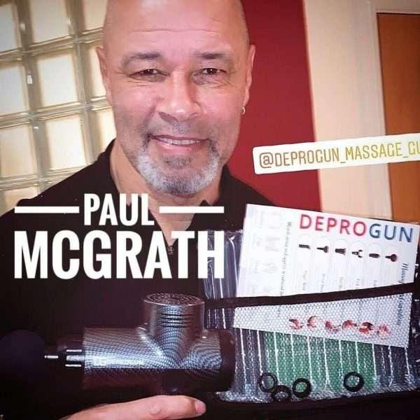 Paul McGrath Ireland Deprogun Massage gun