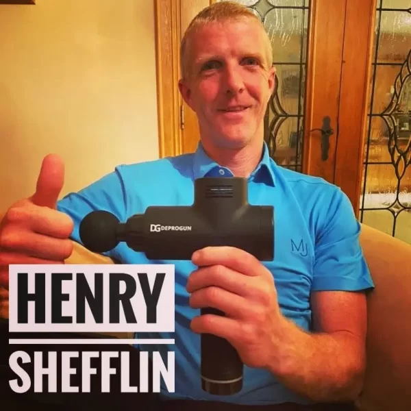 Henry Shefflin Deprogun massage gun ireland