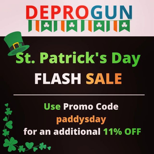 To Celebrate #paddysday we are having a #flashsale 
..
.

.
.
.
.
#deprogun #massagegun #massagegunsireland #massagegunireland #sale #ireland